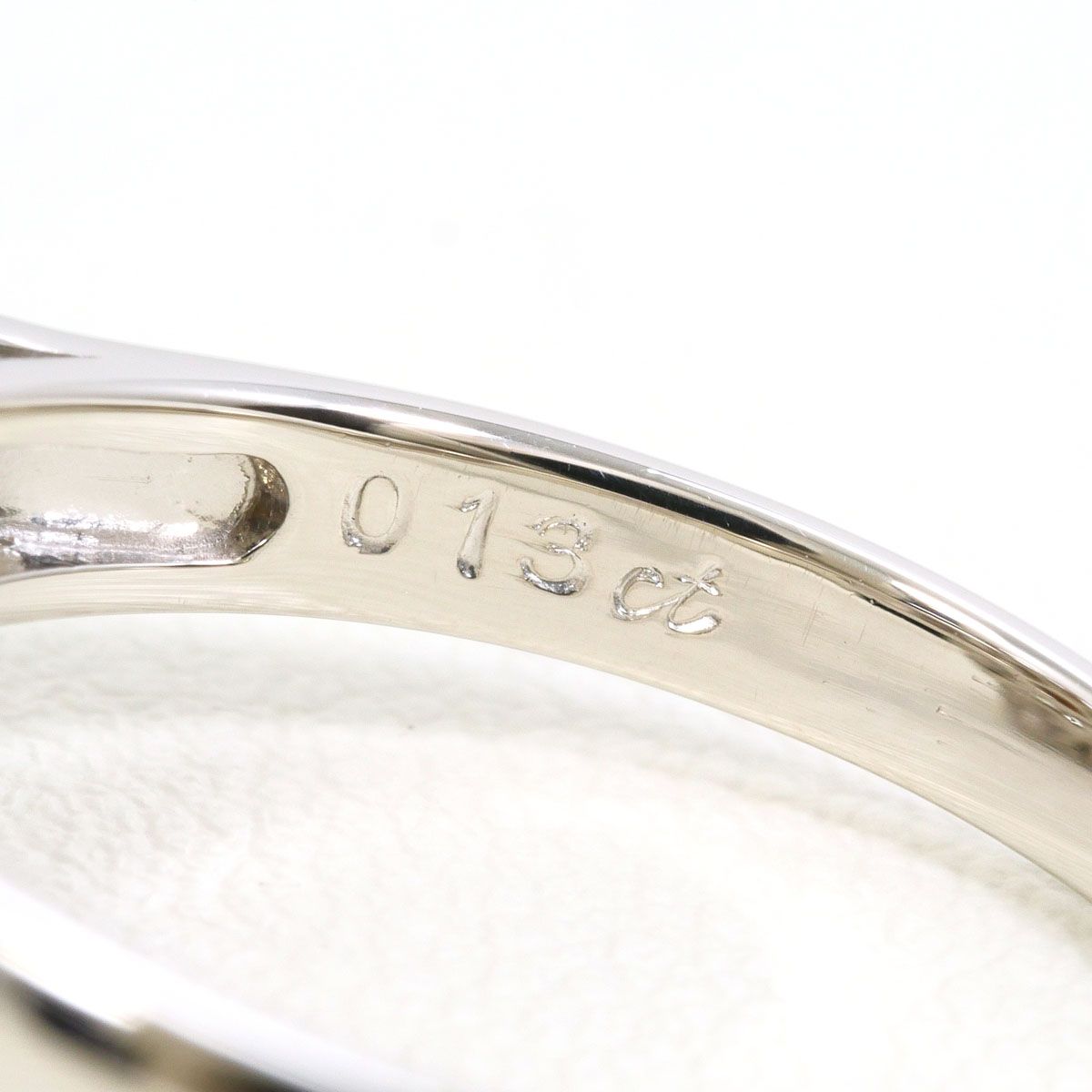 PT900/プラチナ リング・指輪 13号 アコヤ真珠 ダイヤモンド 0.13 ct