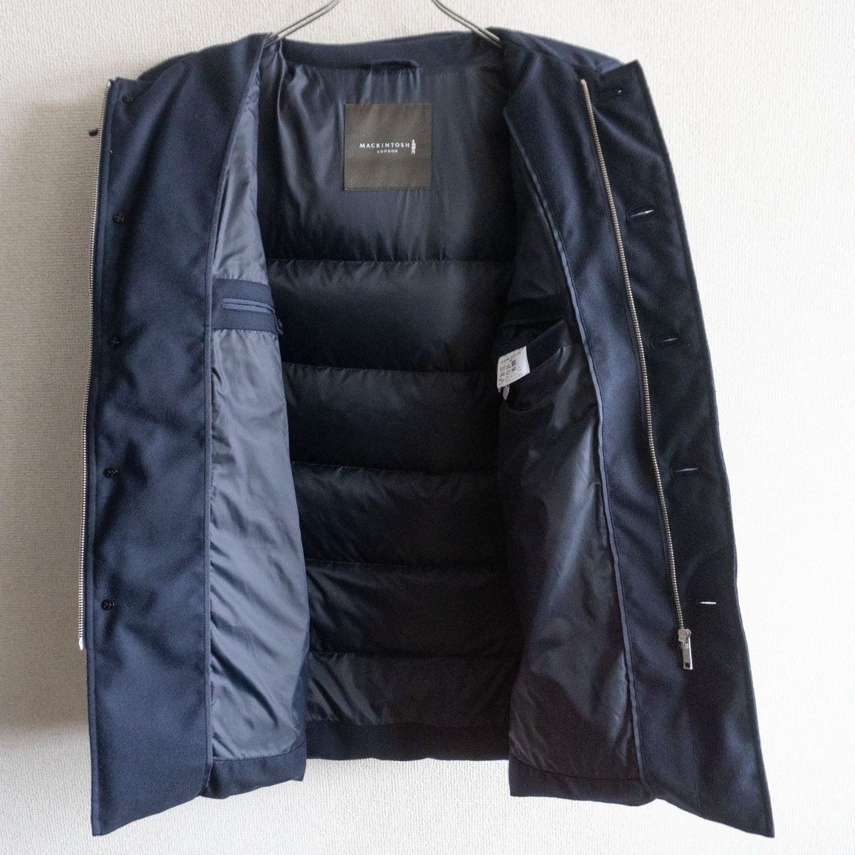 極美品/サイズ42】MACKINTOSH LONDON【ウール ダウンジャケット