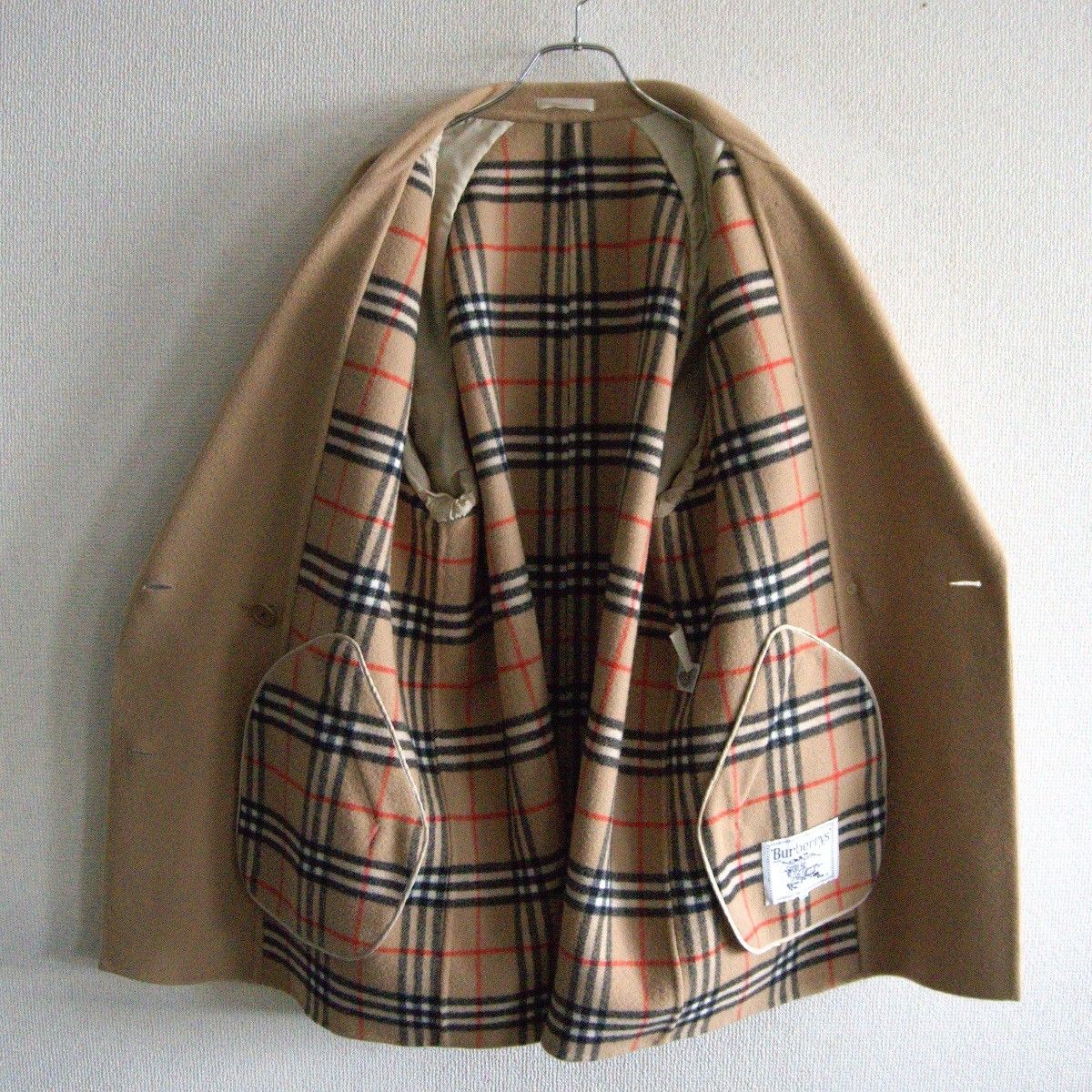 美品】 BURBERRYS 【ウール チェスターコート】 ノバチェック