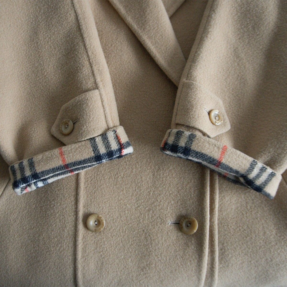 美品】 BURBERRYS 【ウール チェスターコート】 ノバチェック