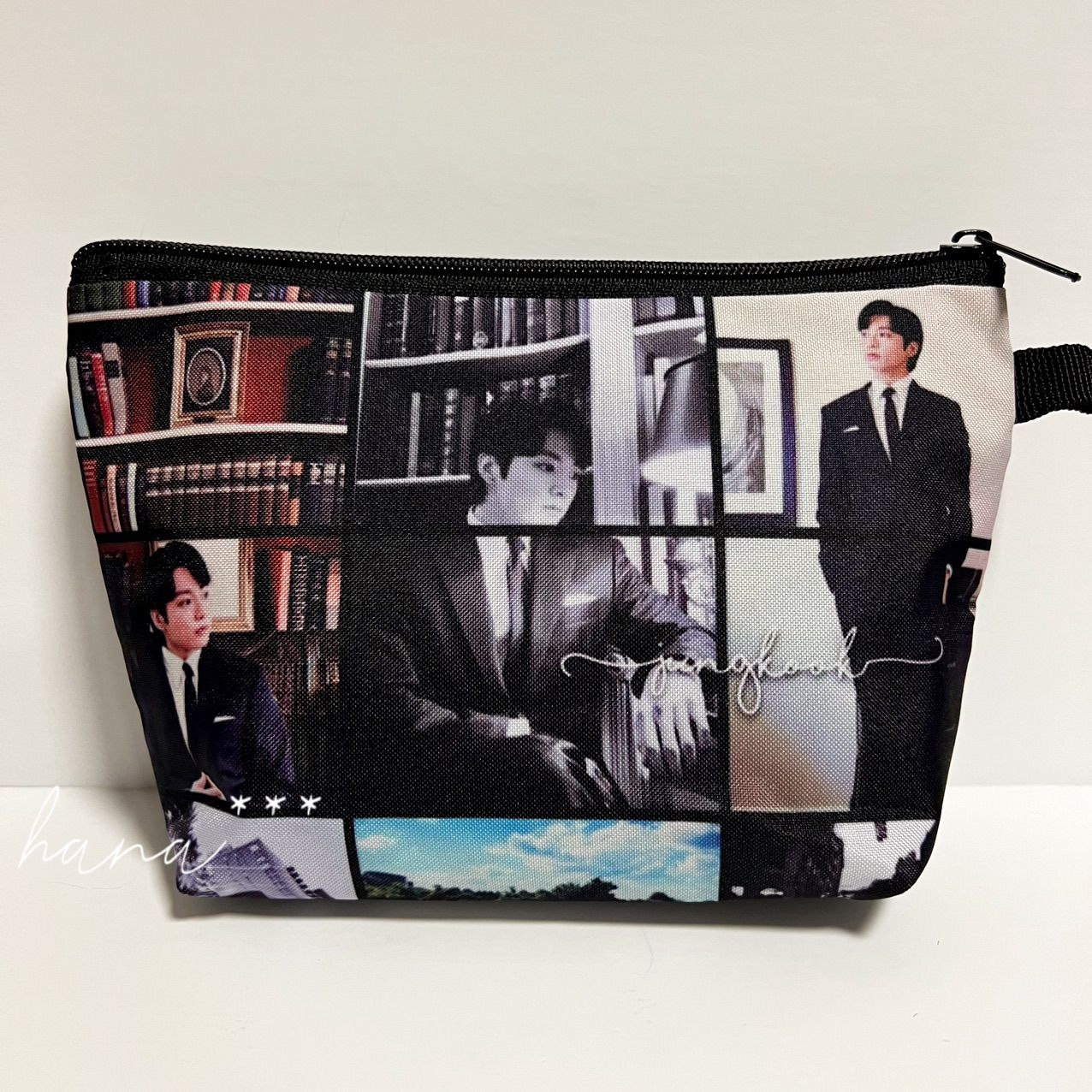 BTS ジョングク グク 両面同柄 プリント ポーチ インスタ - メルカリ