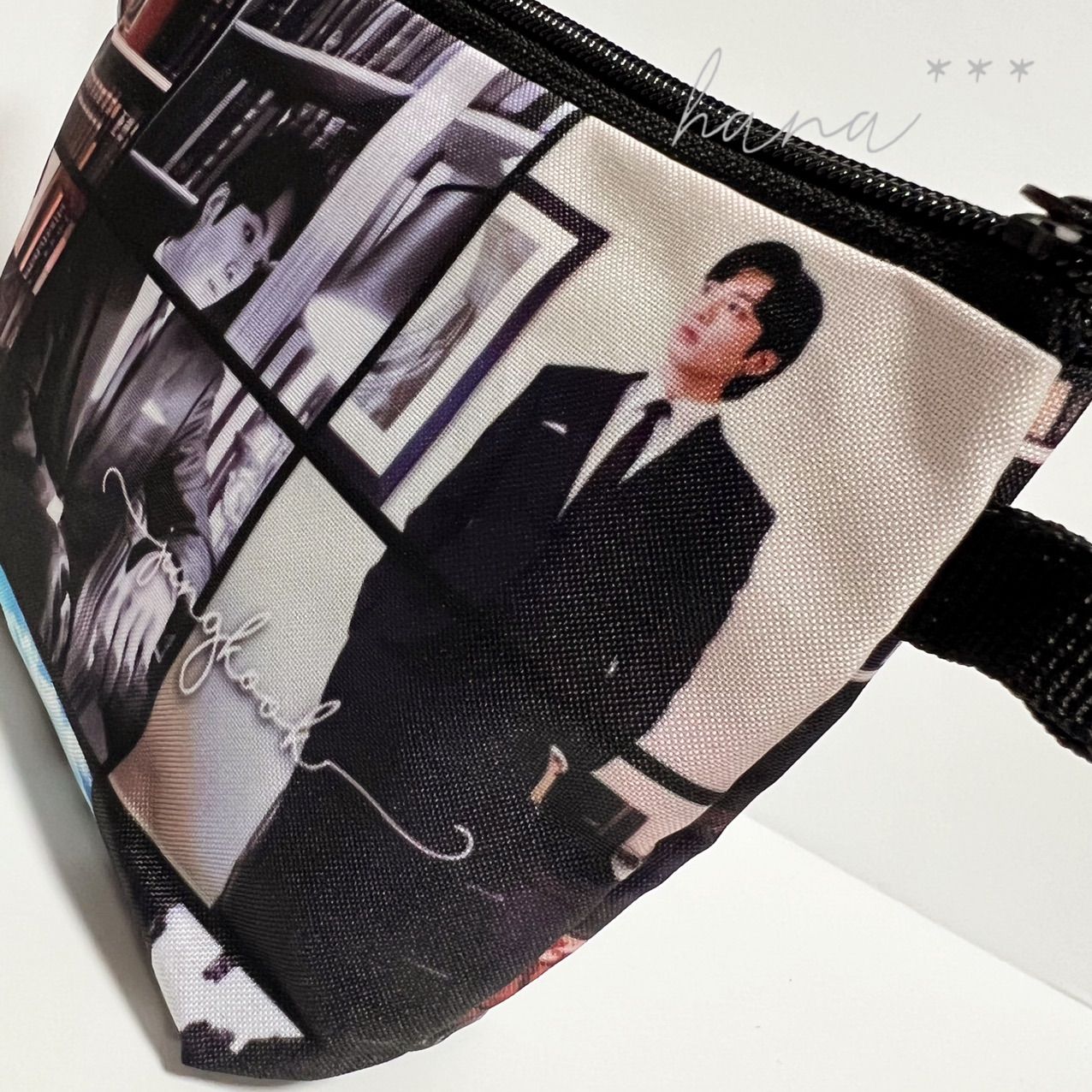 BTS ジョングク グク 両面同柄 プリント ポーチ インスタ - メルカリ