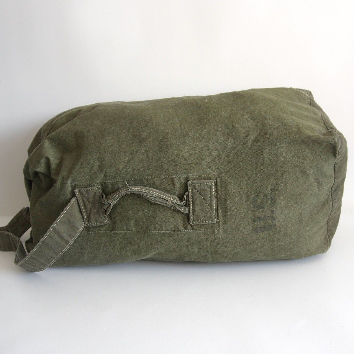 ダッフルバッグ ヴィンテージ ミリタリー 実物 USED 米軍 ダブル