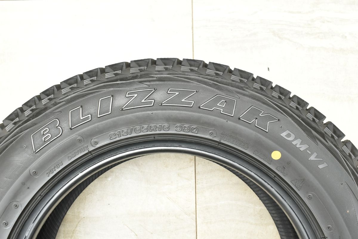 バリ溝　ブリザック　スタッドレス215/65R16 アルファード　倉庫保管品 2024年製 バリ溝スタッドレス 4本】ブリヂストン ブリザック DM-V1 215