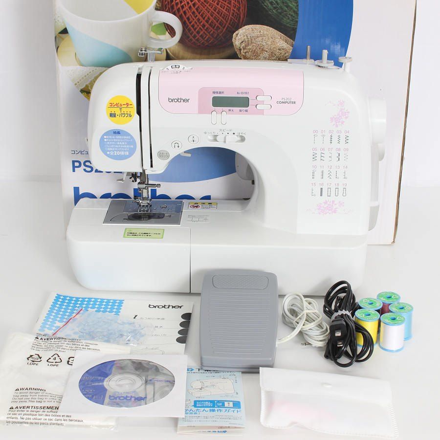 美品】ブラザー コンピューターミシン PS202 CPS4204 brother 本体