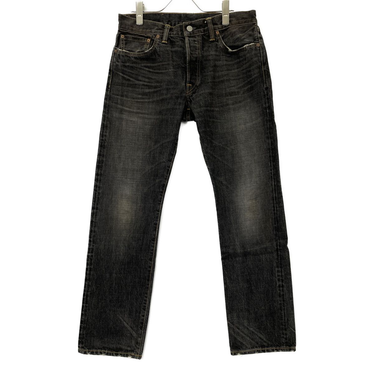 古着 ラルフローレン RRL 30/30 スリムフィット BLACK WASH Polo Ralph 