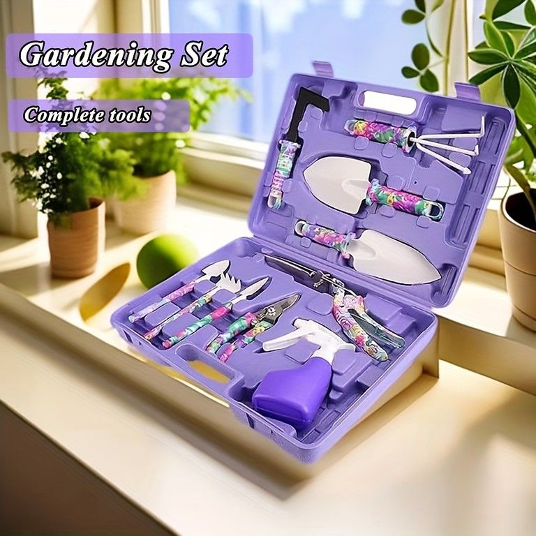 フローラルプリント】ガーデニングツール10点セット/5点セット ミニ