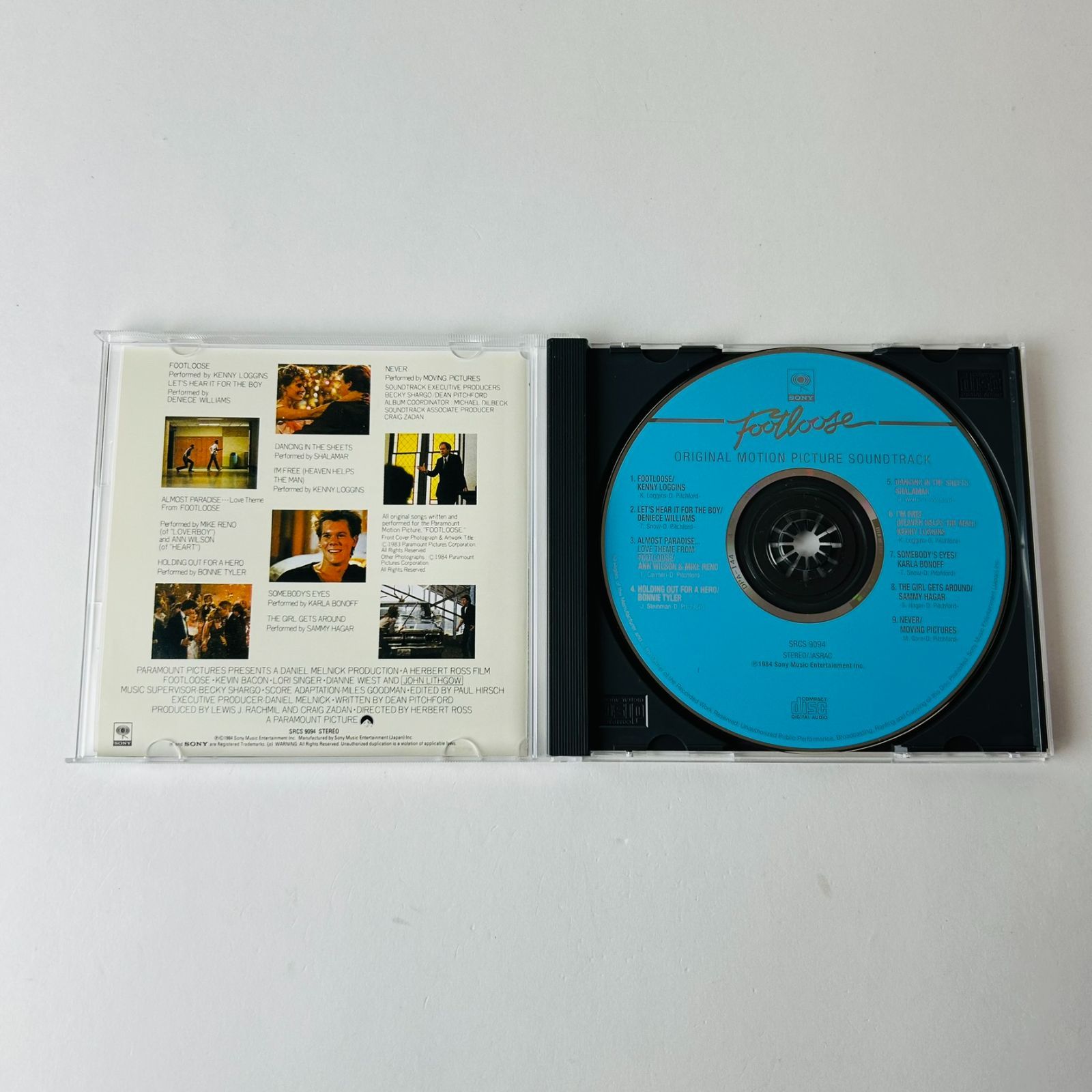 紙ジャケCD フットルース サウンドトラック(ロック、ポップス（洋楽