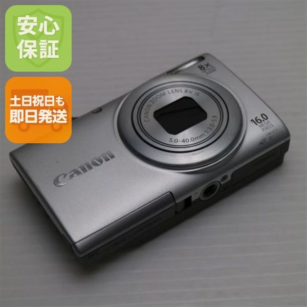 超美品 PowerShot A4000 IS シルバー 即日発送 デジカメ Canon