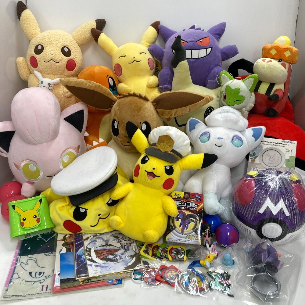 ポケモン　ぬいぐるみ　まとめ売り 楽天市場】ポケモン ぬいぐるみ Mサイズ ピカチュウ ゼニガメ ヒトカゲ