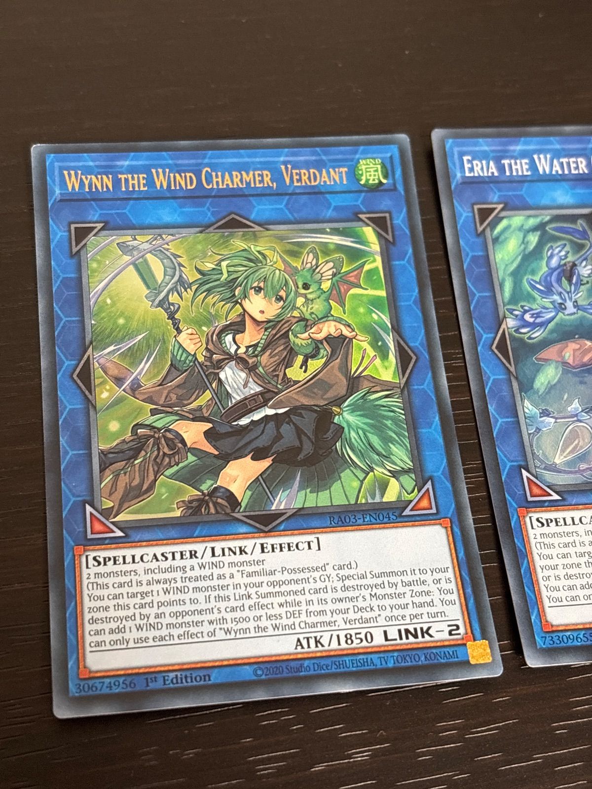 kw3 85 蒼翠の風霊使いウィン 清冽の水霊使いエリア 英語版 ウルトラ