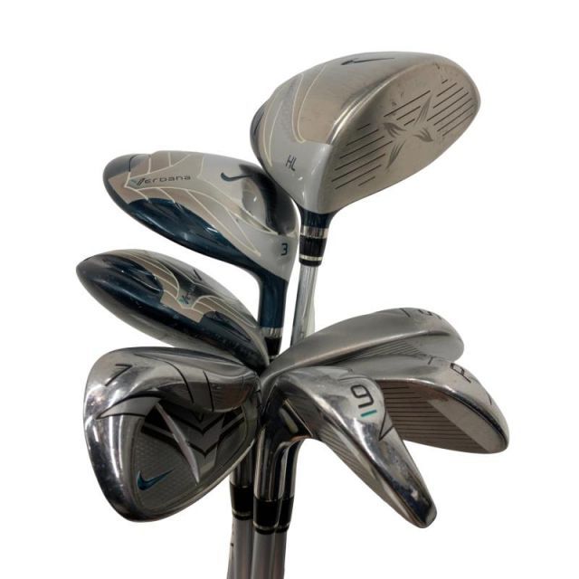 【レディース】NIKE VERDANA 8本セット　女性用クラブ　右用　W 中古】 ナイキ Verdana 8S レディース クラブセット CS Verdana