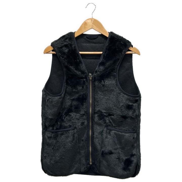 美品　Barbour バブアー　ファーライナーベスト　ブラック　サイズ34 Barbour（バブアー） ライナーベスト WARM PILE WAISTCOAT/ZIP-IN