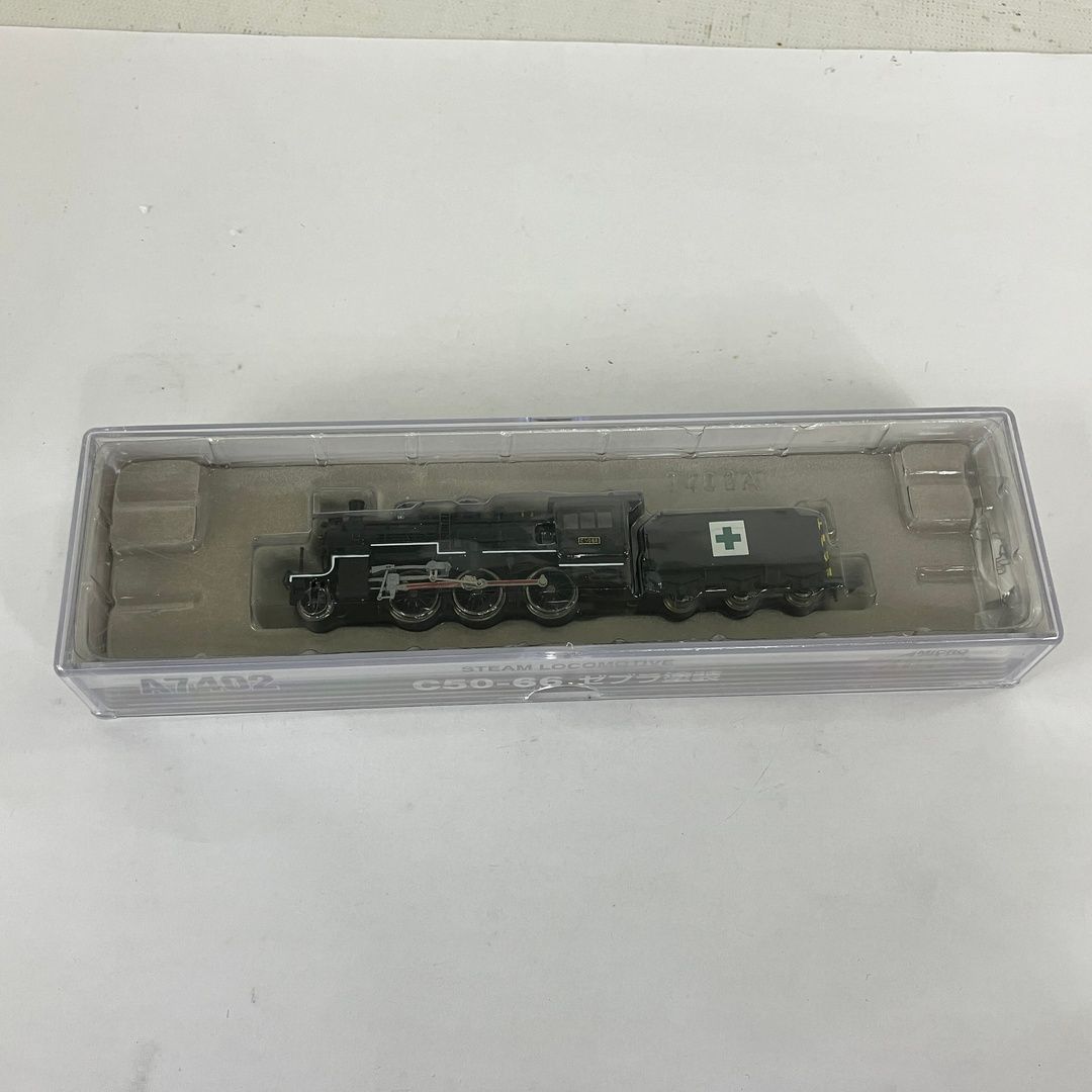 マイクロエース A7402 C50-66 ゼブラ塗装 蒸気機関車 鉄道模型 N 中古
