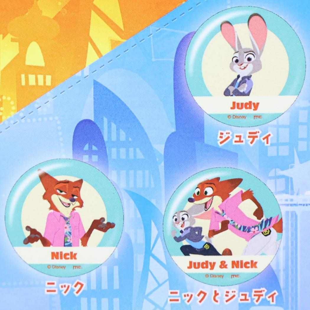 ウィル出品 新品ズートピア　缶バッジ　カンバッジ2個入り 7点セット ウィル様専用出品 新品ズートピア 缶バッジ カンバッジ2個入り 7点セット