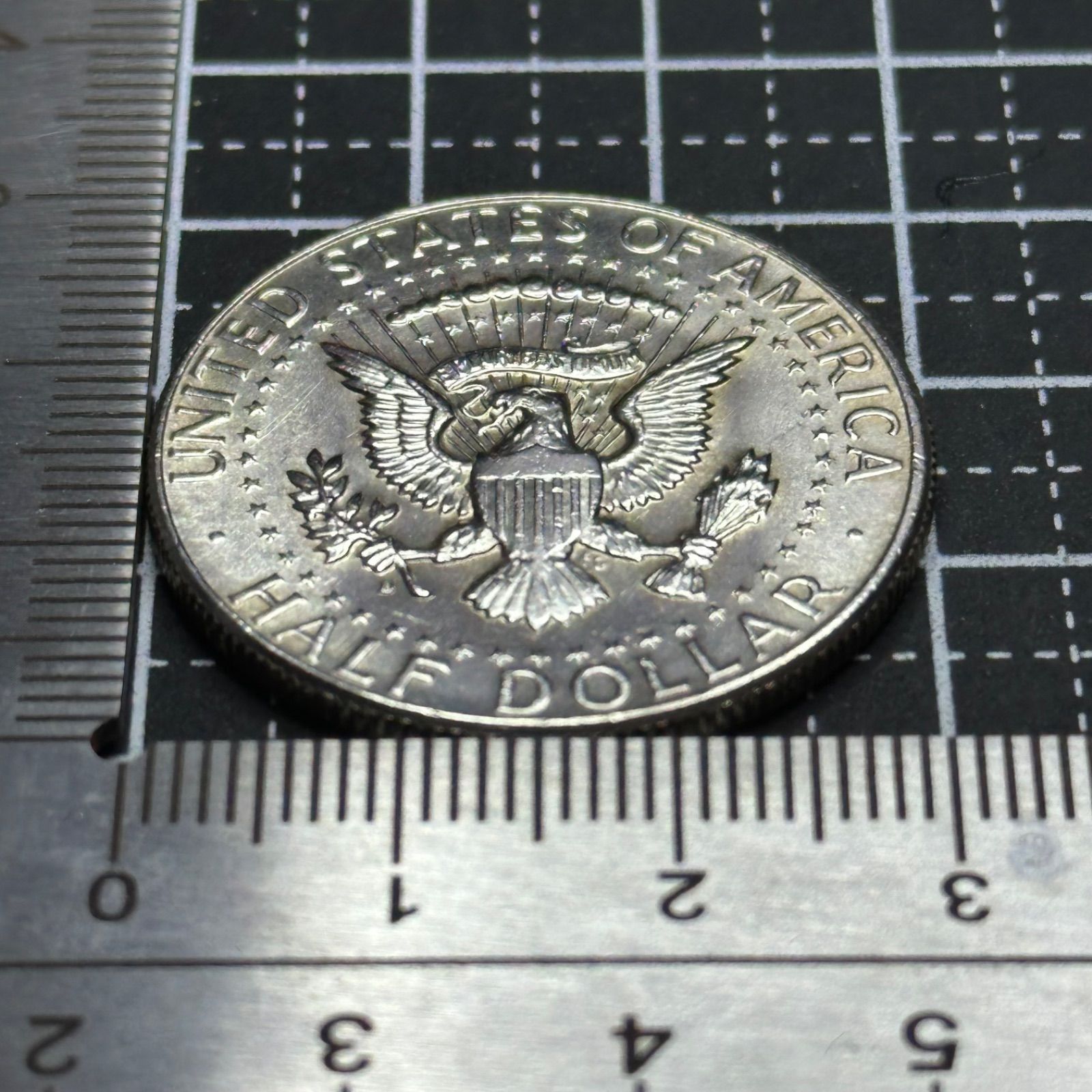 銀貨】1964年 アメリカ ケネディ ハーフダラー 銀90％ 初年号／J.F.