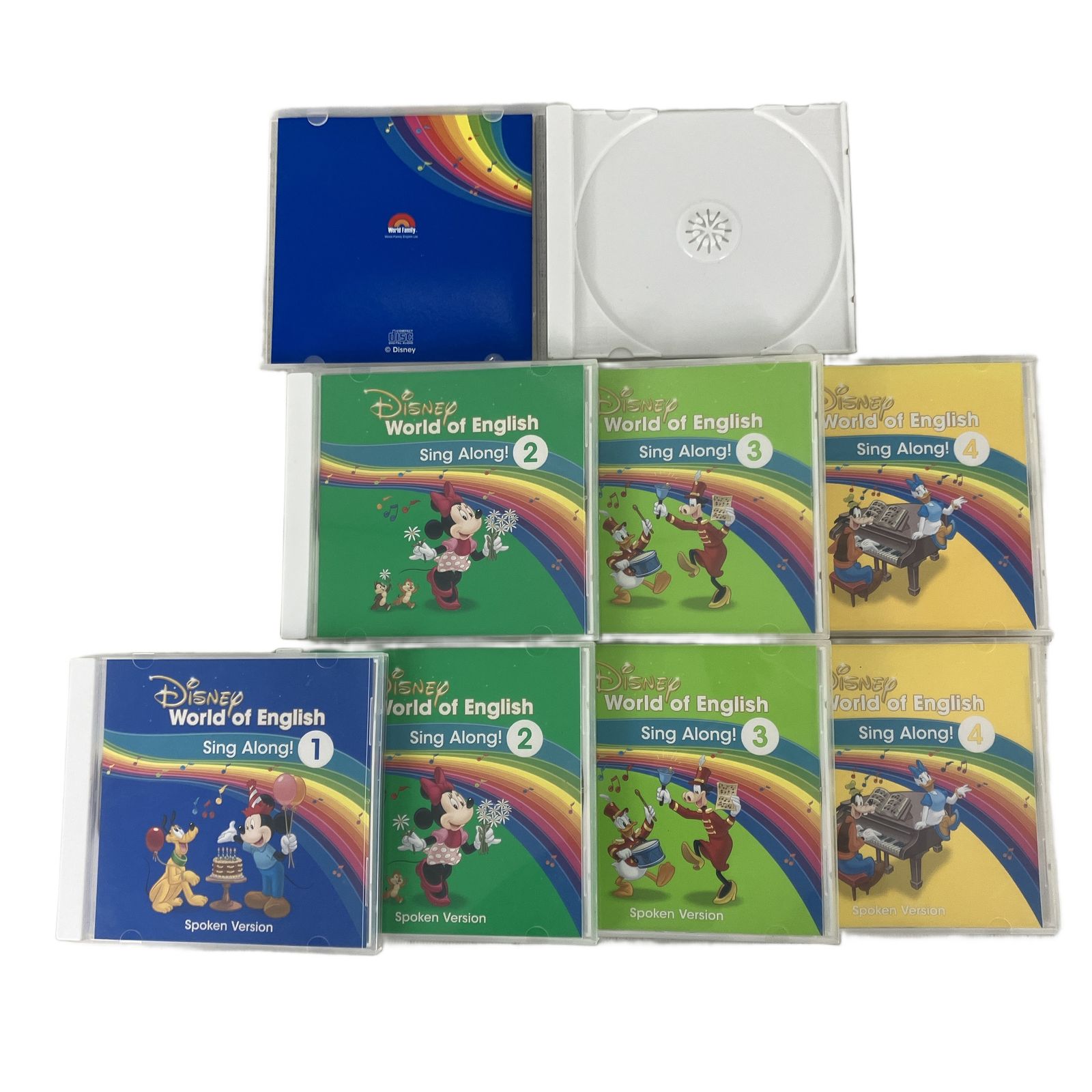 DWE ディズニー英語システム　シングアロングセット　美品　Blu-ray ディズニー英語システム シングアロング フルセット ブルーレイ Blu