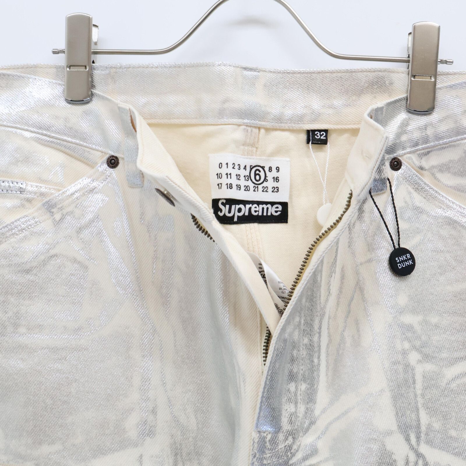 Supreme シュプリーム 新品未使用 ×MM6 24SS Foil ダブルニー