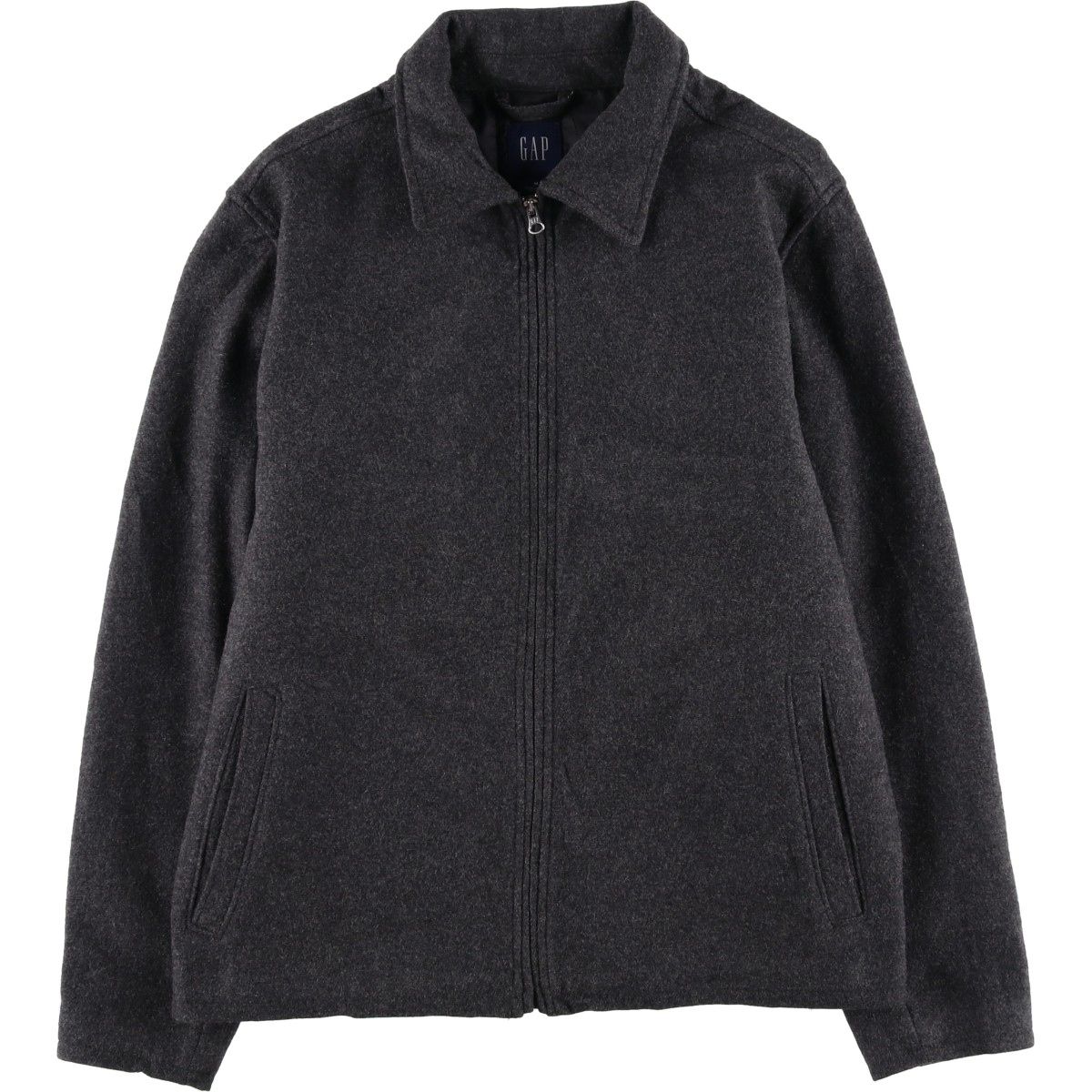 GAP ギャップ ウール スポーツジャケット ブラック (メンズ GAP
