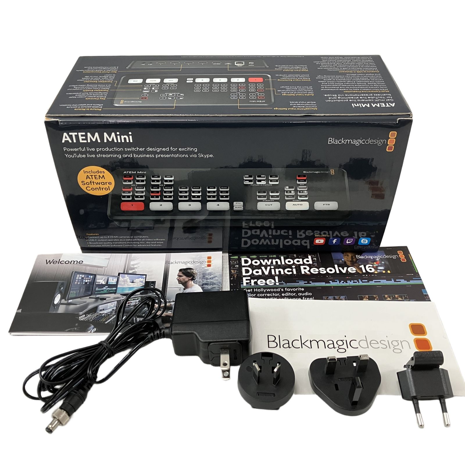 Blackmagic ATEM Mini 中古美品 Blackmagic Design ATEM Mini 中古良品