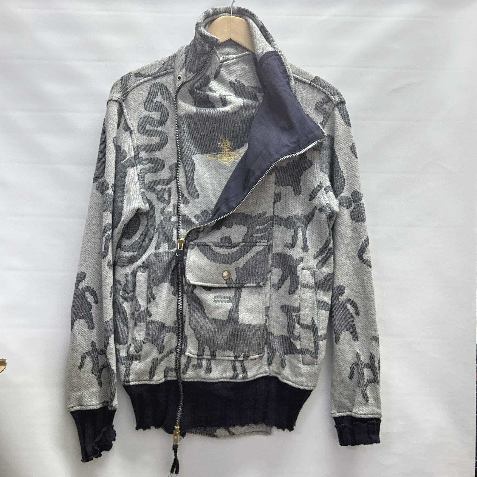 Vivienne Westwood アシンメトリー 変形 ジャケット オーブ ヴィヴィアンウエストウッド アシンメトリー 変形 ジャケット オーブ