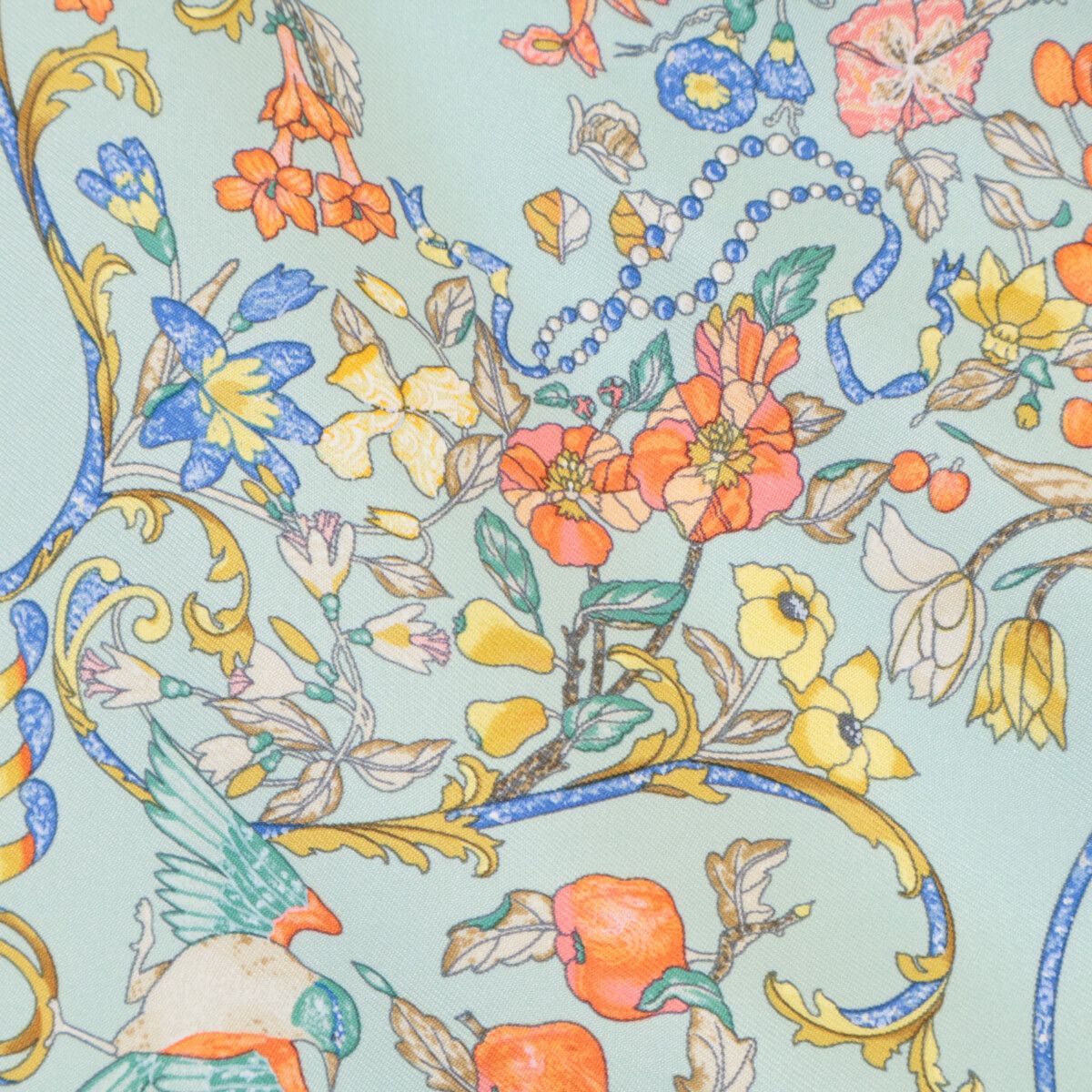 HERMES エルメス 【美品】東洋の石と西洋の細工 シルク カレ45 - メルカリ