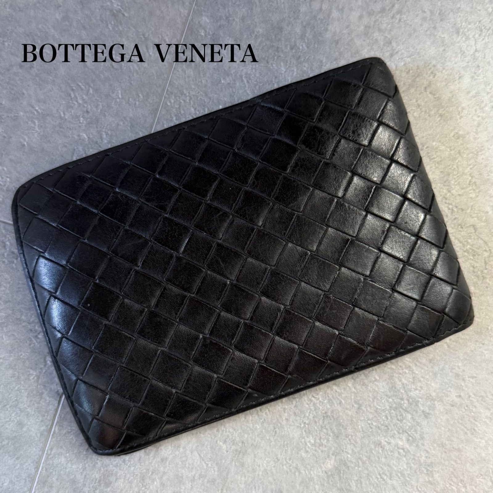 BOTTEGA VENETA ボッテガヴェネタ イントレチャート 二つ折り財布 