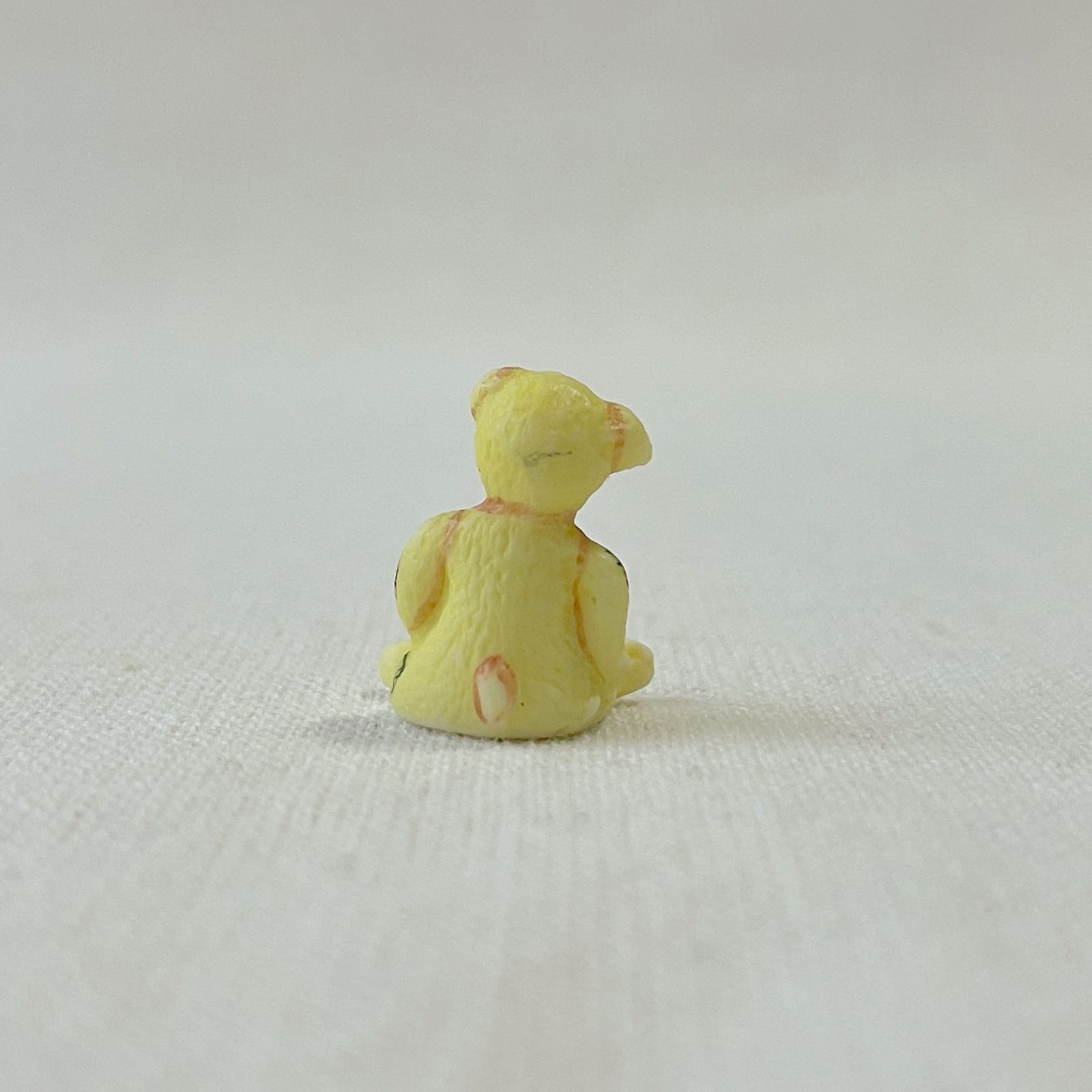 フェーヴ つぎはぎのテディベア フランス フェーブ ミニチュア陶器
