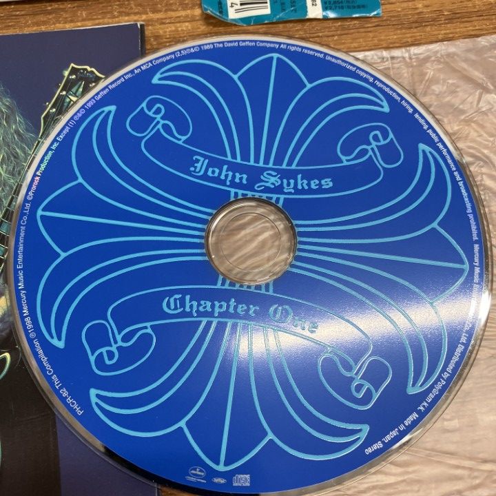 ○01)【1点限り!】【紙ジャケット】John Sykes/Chapter One/ジョン