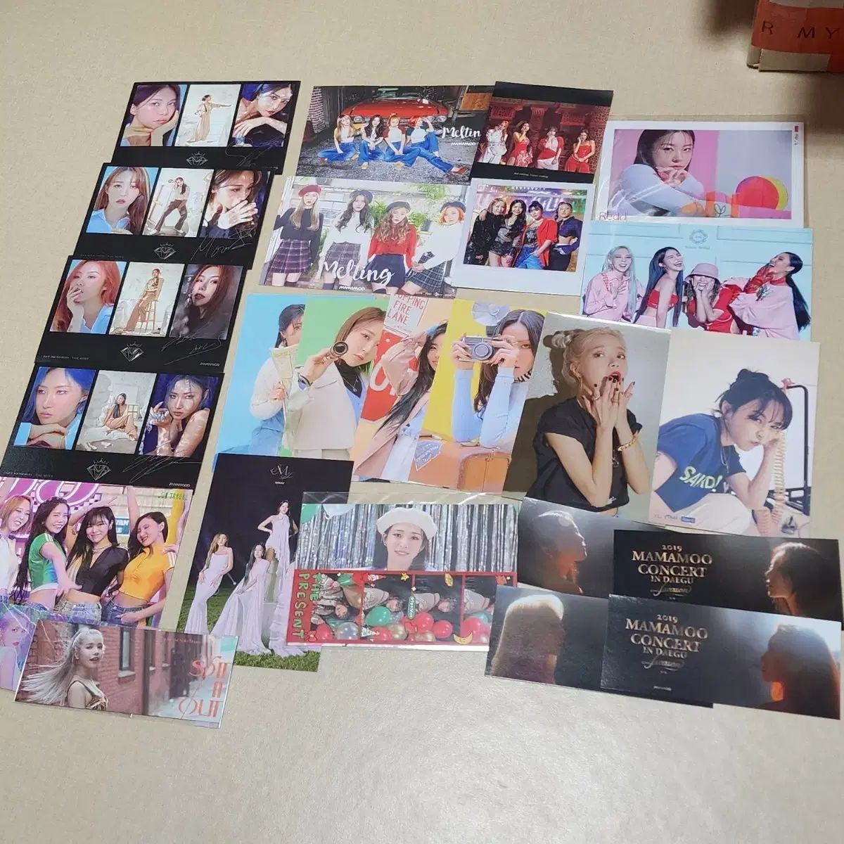 mamamoo 公式ムム特典トレカ　3枚セット MAMAMOO(ママム) 特典 はがき まとめ - メルカリ