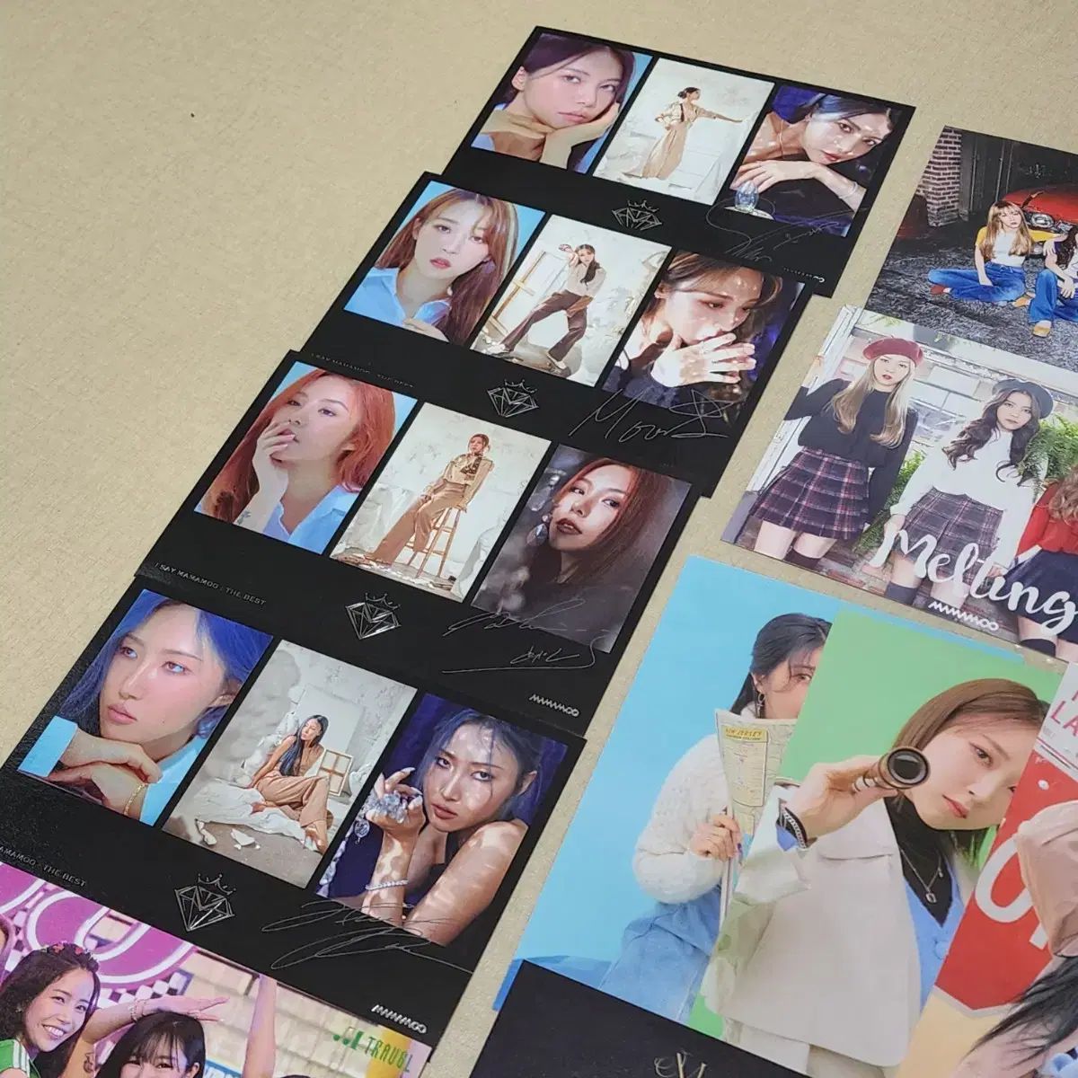 mamamoo 公式ムム特典トレカ　3枚セット mamamoo 公式ムム特典トレカ 3枚セット mamamoo 公式ムム特典トレカ 3