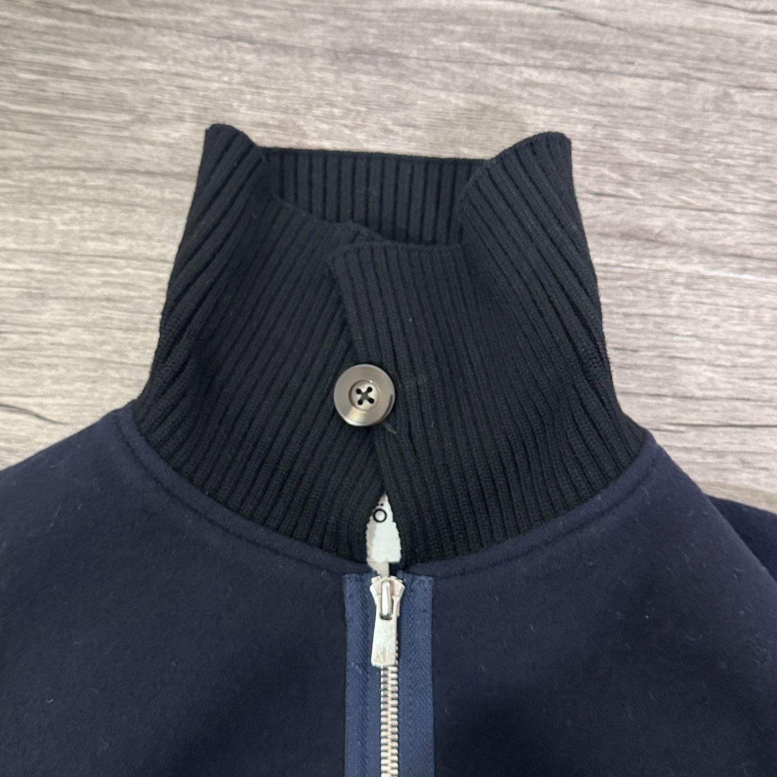 ENFOLD 22AW ソフトラムメルトンブルゾン オーバーサイズ 中綿