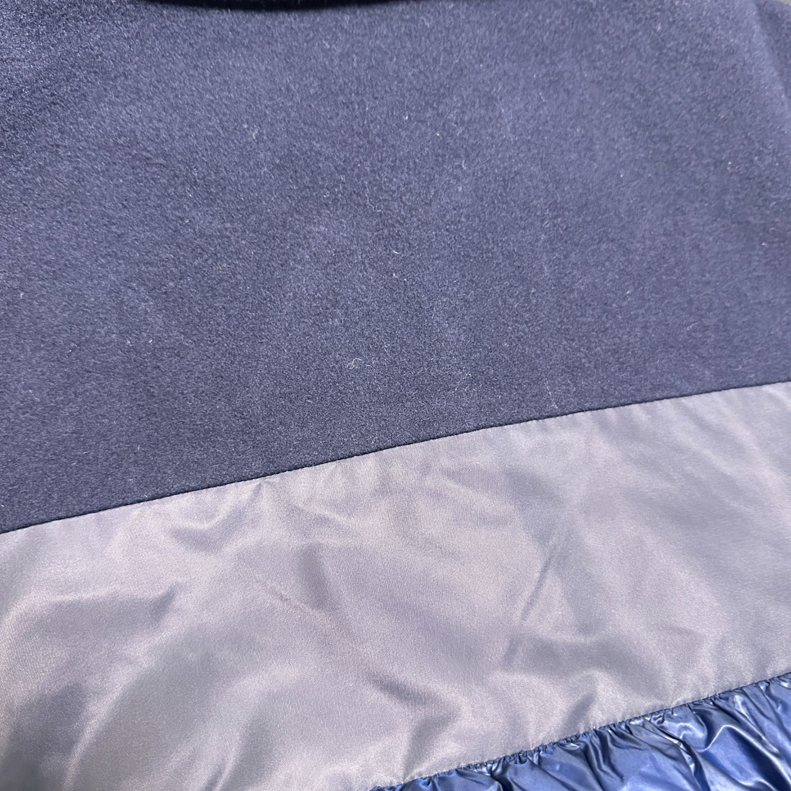 ENFOLD 22AW ソフトラムメルトンブルゾン オーバーサイズ 中綿