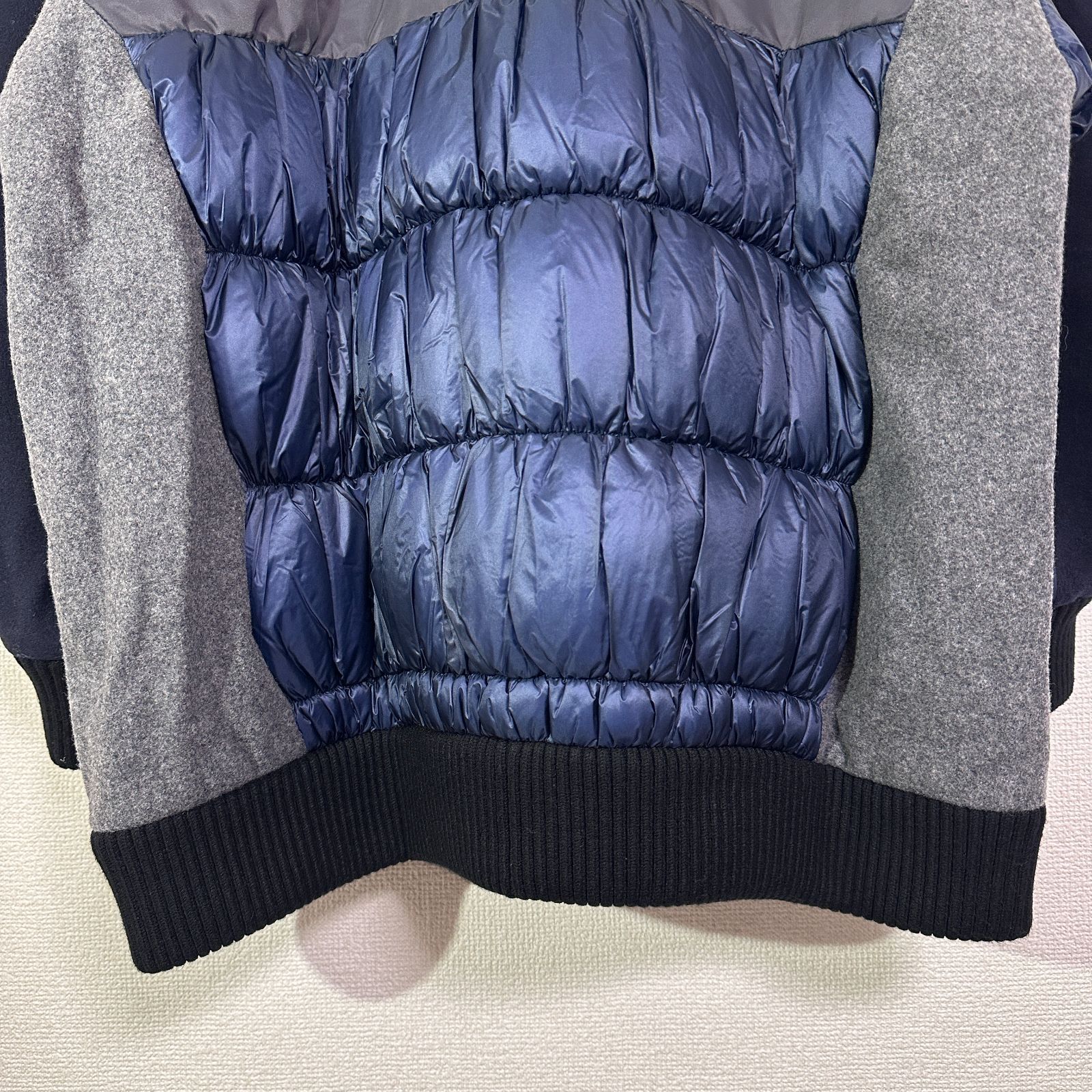 ENFOLD 22AW ソフトラムメルトンブルゾン オーバーサイズ 中綿