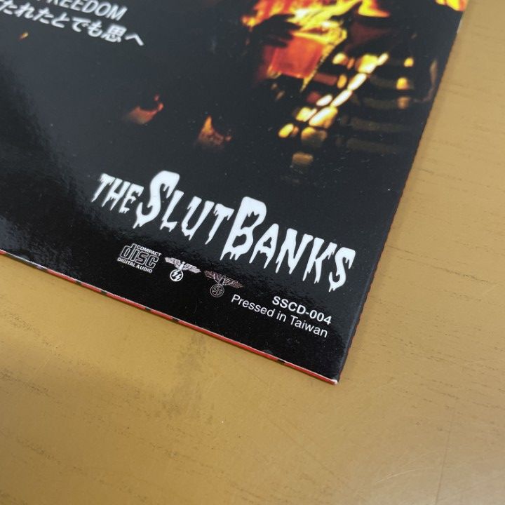 ○01)【1点限り!】【紙ジャケ】極SHOCK！/THE SLUT BANKS/ザ・スラット