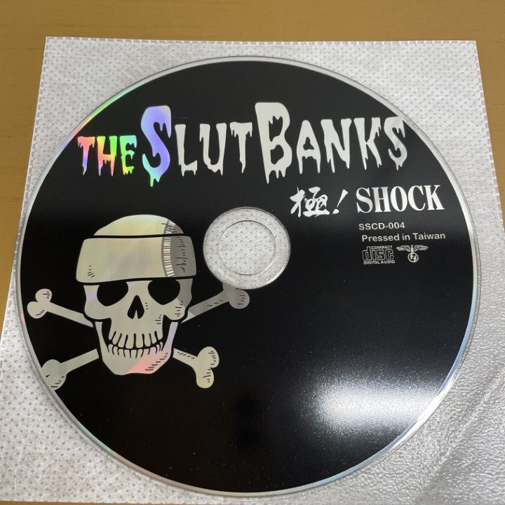 ○01)【1点限り!】【紙ジャケ】極SHOCK！/THE SLUT BANKS/ザ・スラット