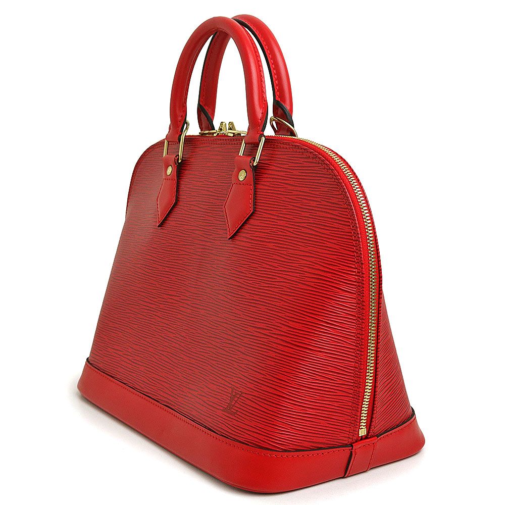 ルイ ヴィトン アルマ PM ハンドバッグ エピレザー カスティリアン