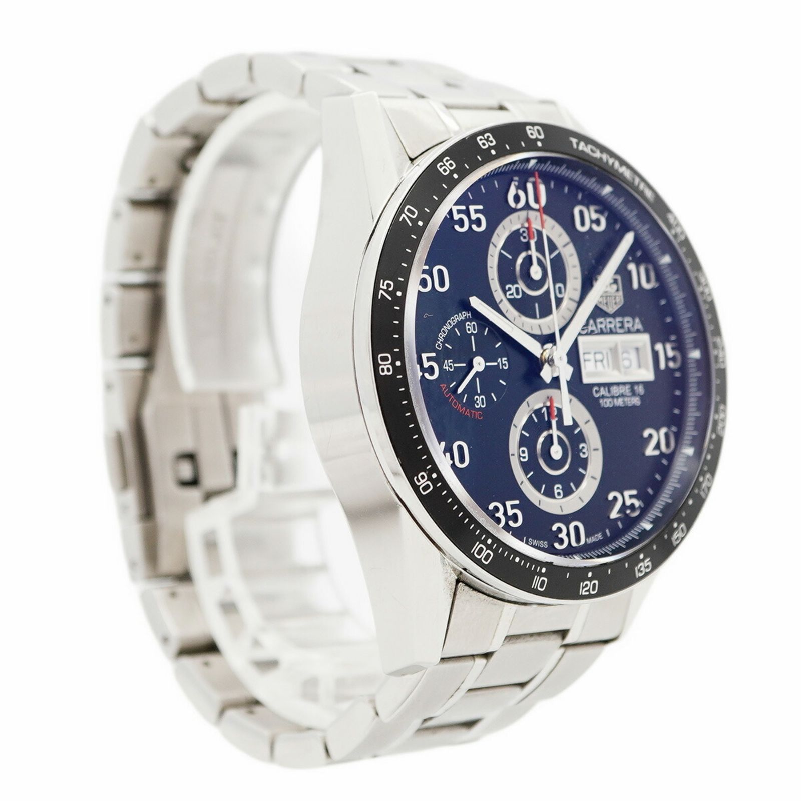 タグホイヤー カレラ CV2A10 黒文字盤腕時計 メンズ - メルカリ