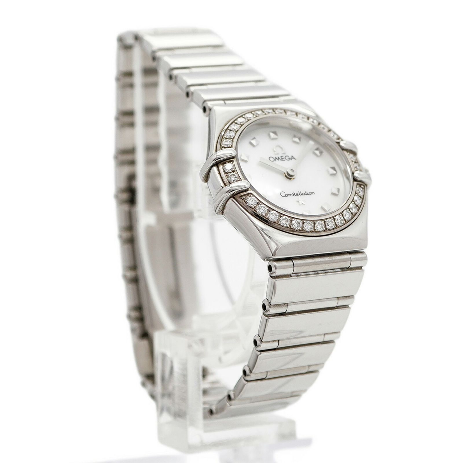 オメガ コンステレーション 1475.71 白文字盤腕時計 レディース - メルカリ