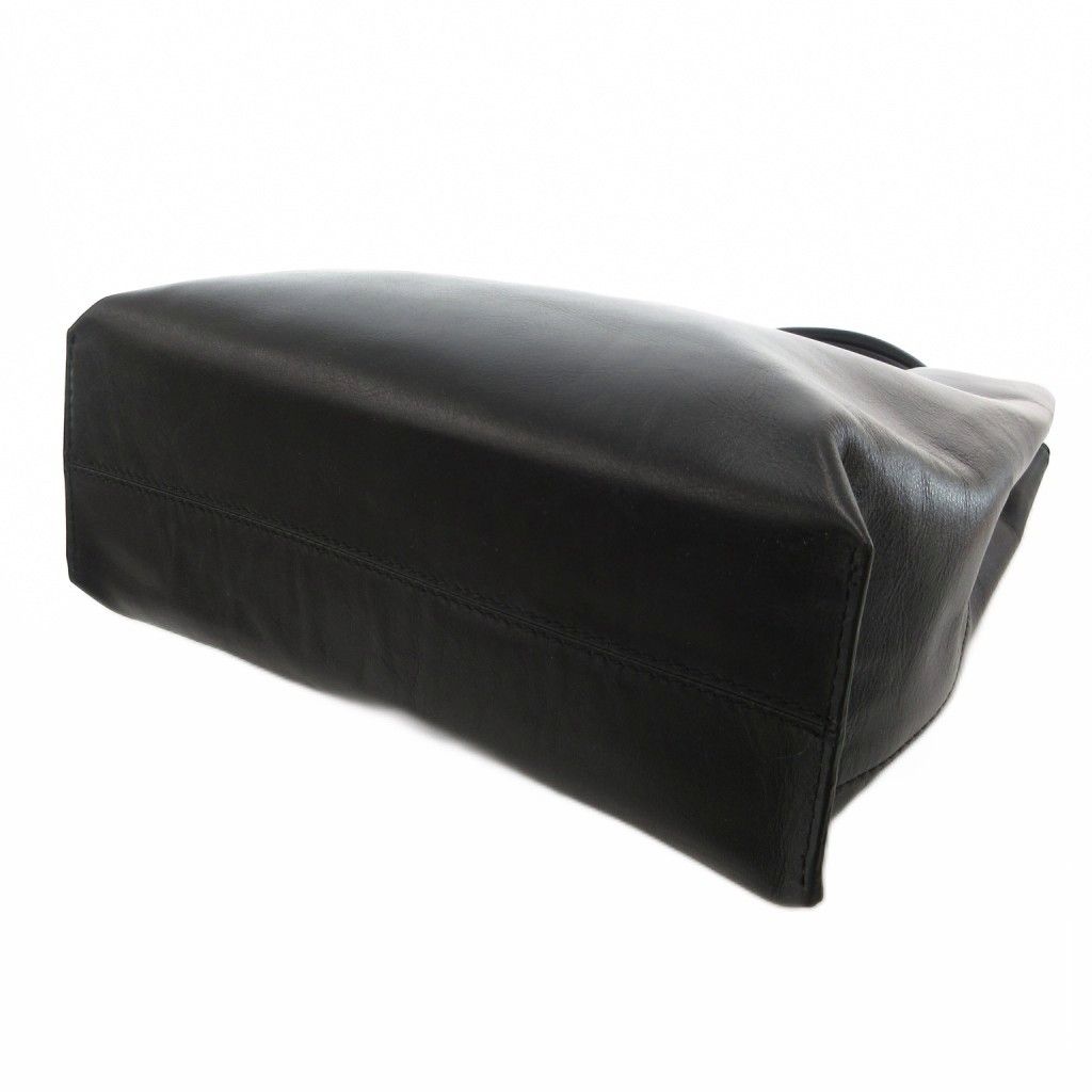 マザーハウス MOTHERHOUSE ブライト V トートバッグ レザー 本革 黒