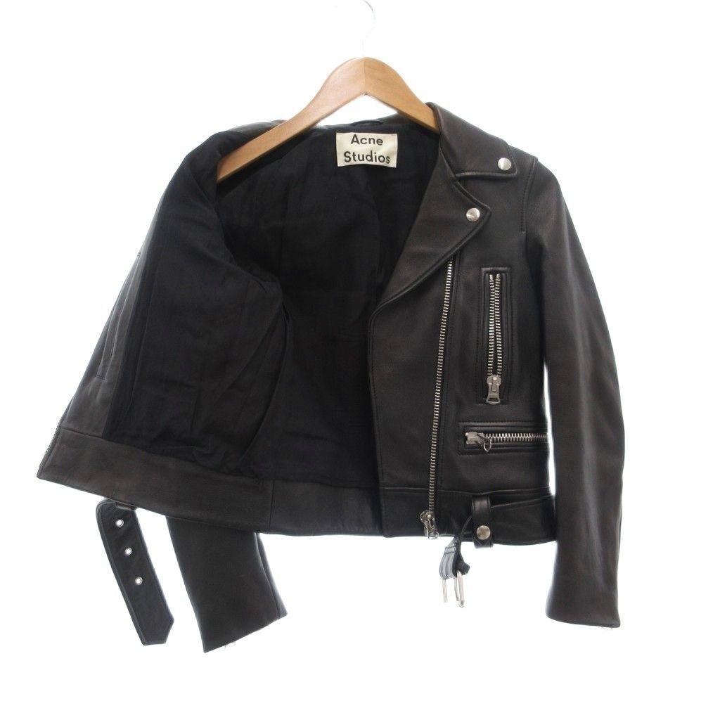 アクネ ストゥディオズ Acne Studios MOCK ダブル ライダース 革ジャン