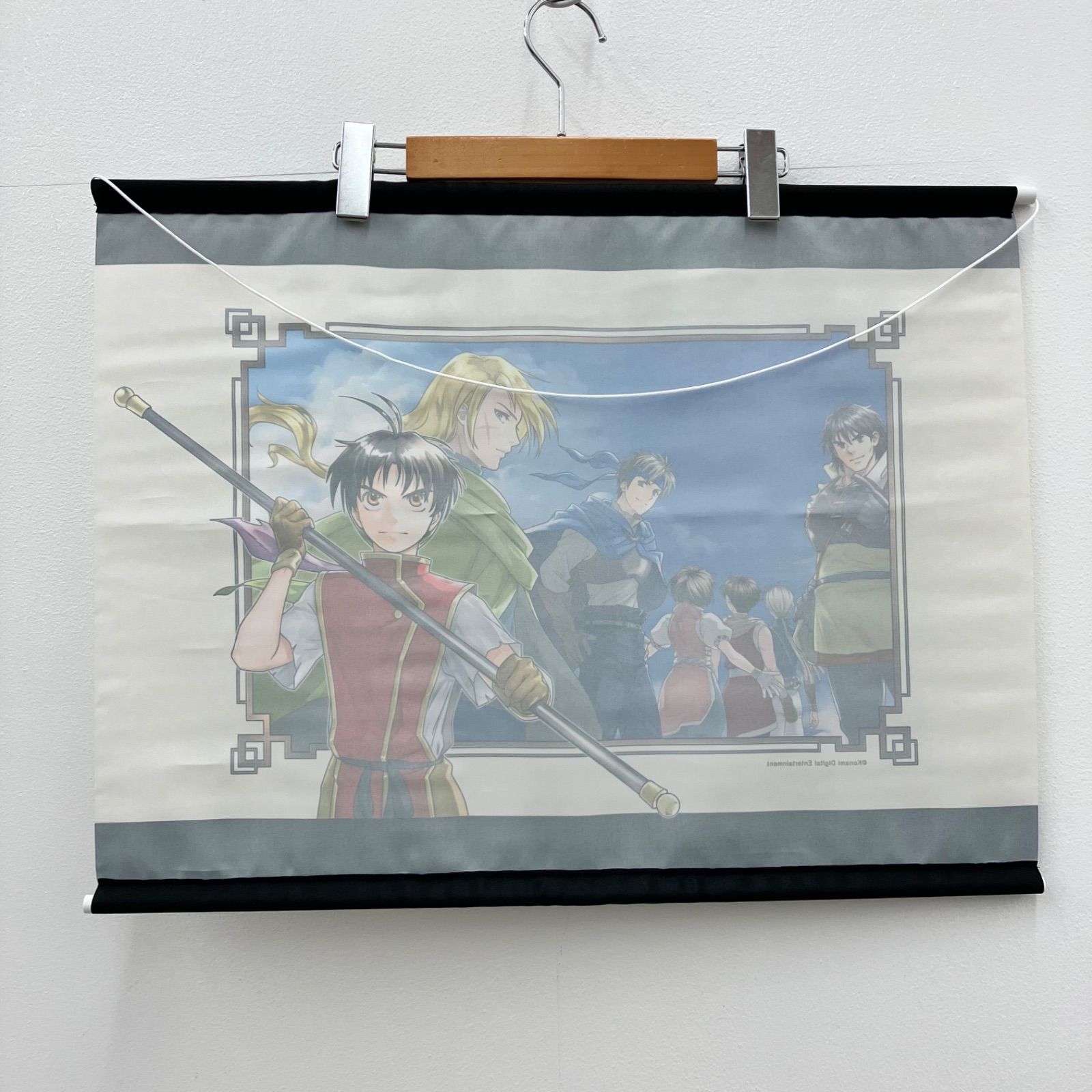 【瀬戸店】幻想水滸伝 A2サイズのタペストリー  I＆II HDリマスター 門の紋章戦争 / デュナン統一戦争 公式パーフェクトガイド ebtenDXパック 特典 【713-5375】