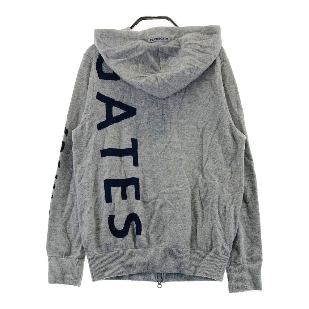 サイズ：0 PEARLY GATES パーリーゲイツ カシミヤ ニット ジップ