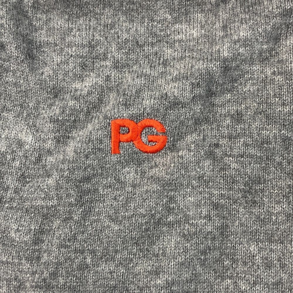 美品 パーリーゲイツ ダウン グレー フードロゴ ジップ ゴルフウェア 美品 パーリーゲイツ ダウン グレー フードロゴ ジップ ゴルフウェア