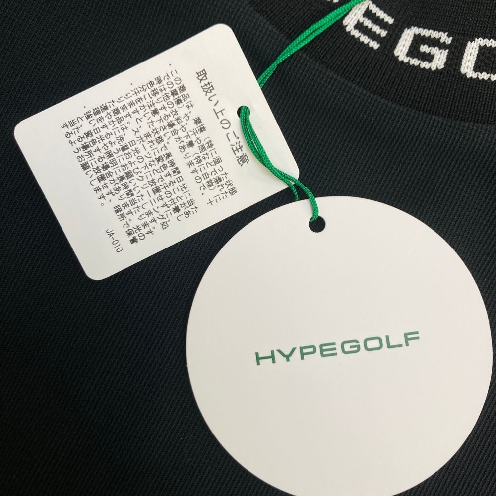 HYPEGOLF ハイプゴルフ 半袖&長袖モックネック2点セット L 黒&白 HYPEGOLF ハイプゴルフ 半袖&長袖モックネック2点セット L 黒&白