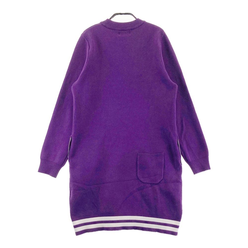 サイズ：1 JACK BUNNY ジャックバニー ニットワンピース パープル系