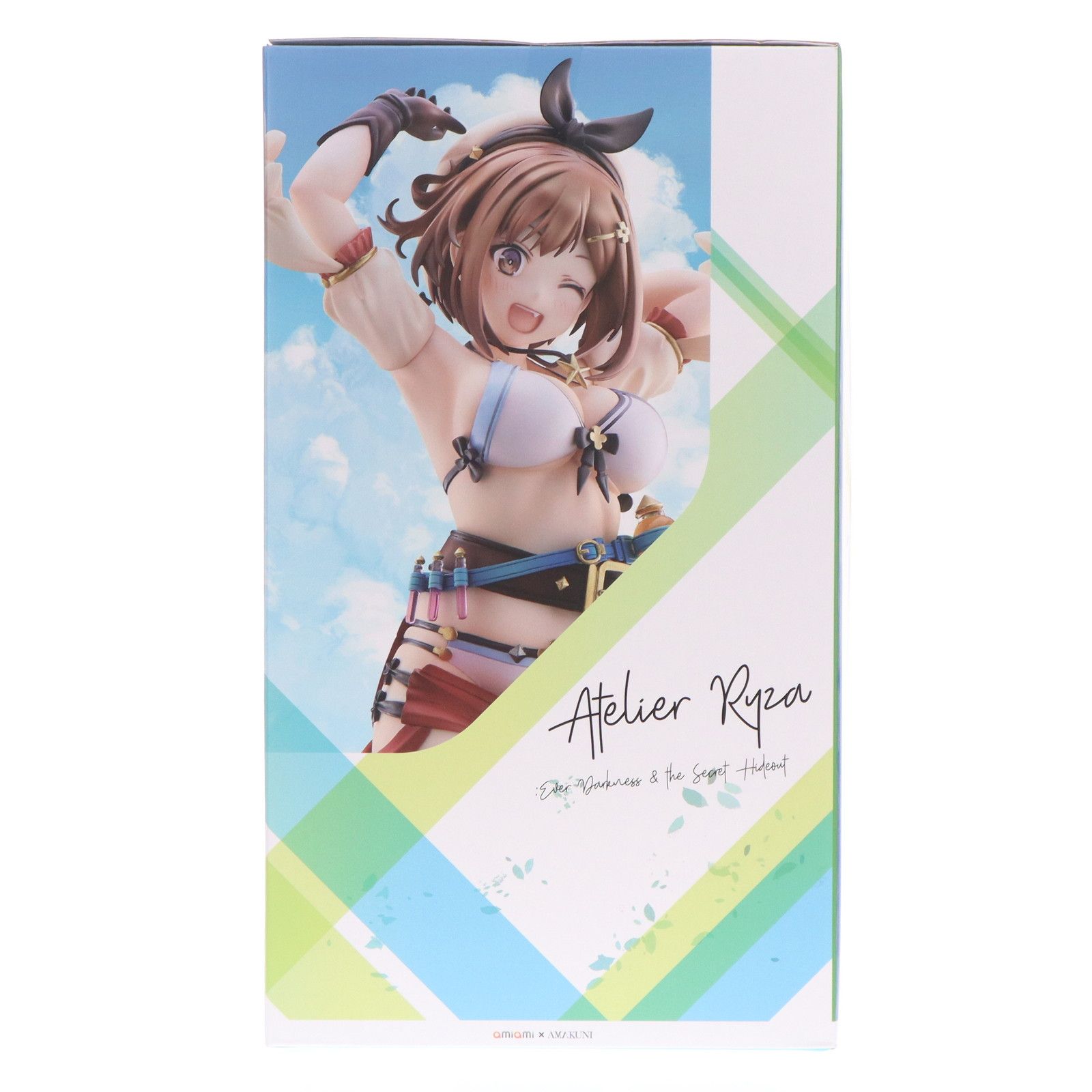 【開封済・中古品】ライザ　フィギュア あみあみ×AMAKUNI 限定販売】ライザのアトリエ 〜常闇の女王と秘密の隠れ家〜 ライザ