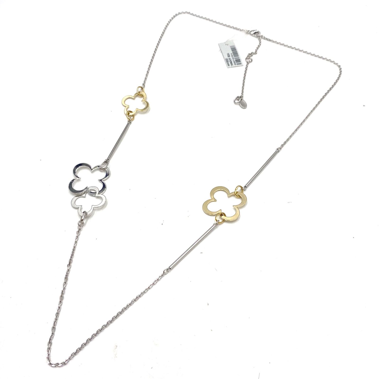 ANTEPRIMA アンテプリマ ロング ネックレス チョーカー シルバー