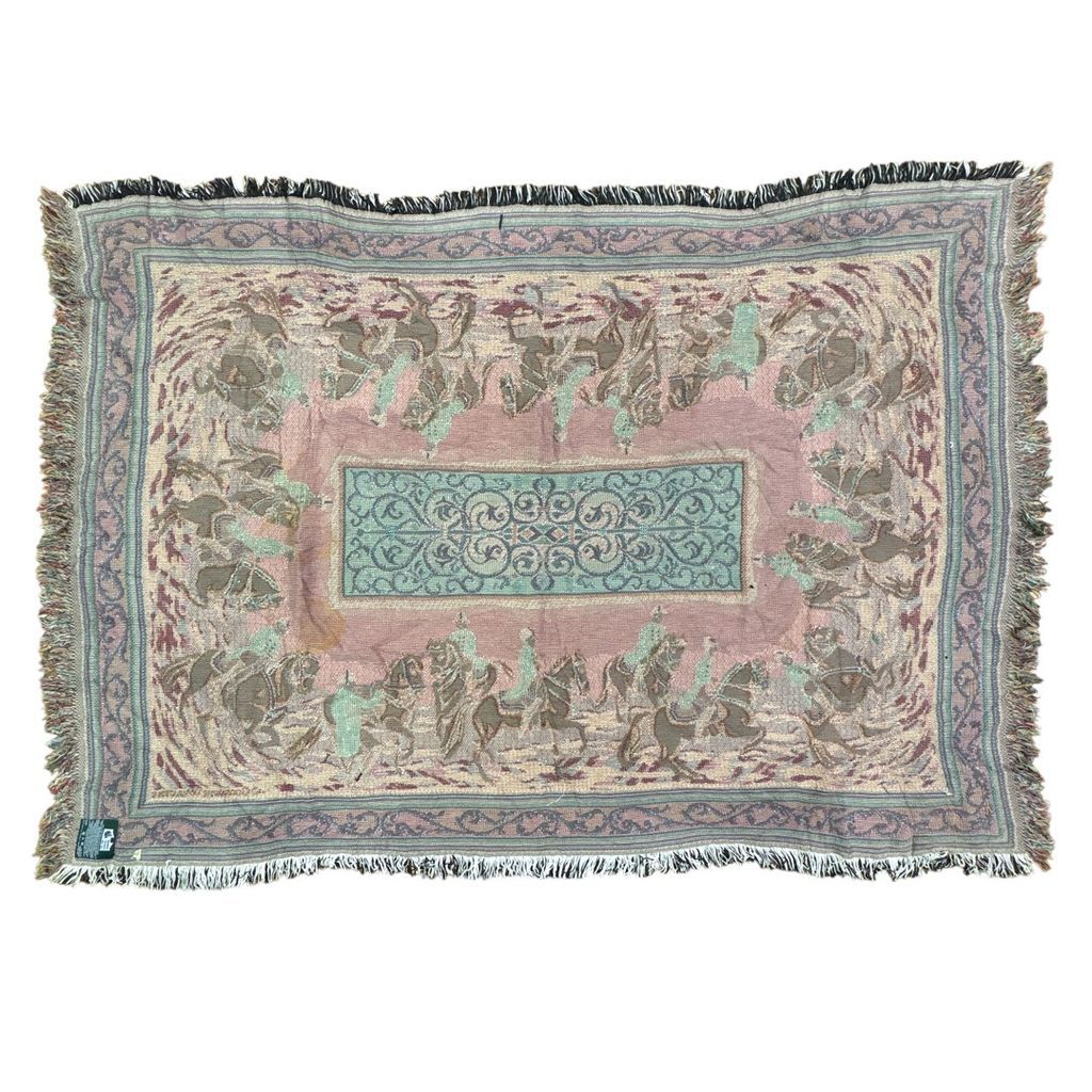 USA製 Chatham ビンテージラグマット マルチカバー タペストリー USA製 Chatham ビンテージラグマット マルチカバー タペストリー USA製