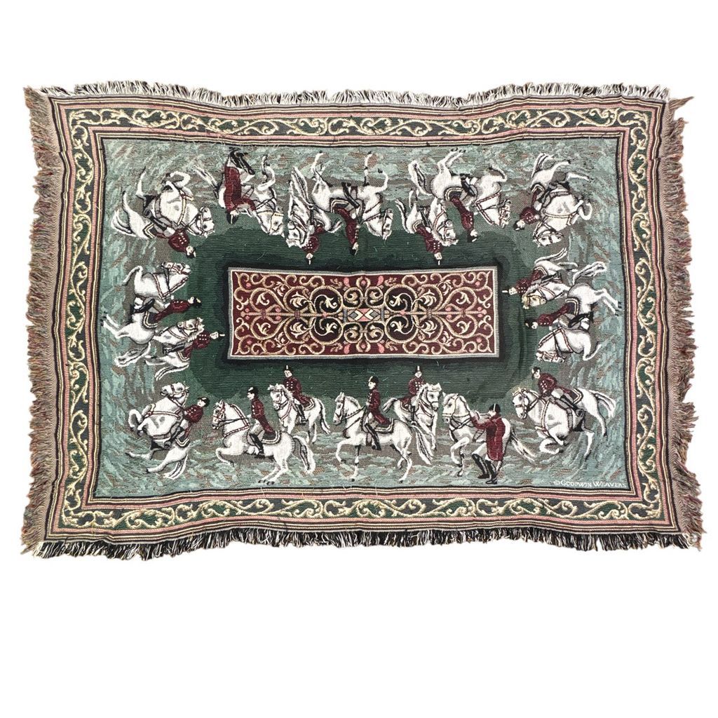 ヴィンテージラグ　カーペット　タペストリー　マルチカバー　アニマル柄　ライオン ヴィンテージラグ カーペット マルチカバー タペストリー アニマル柄